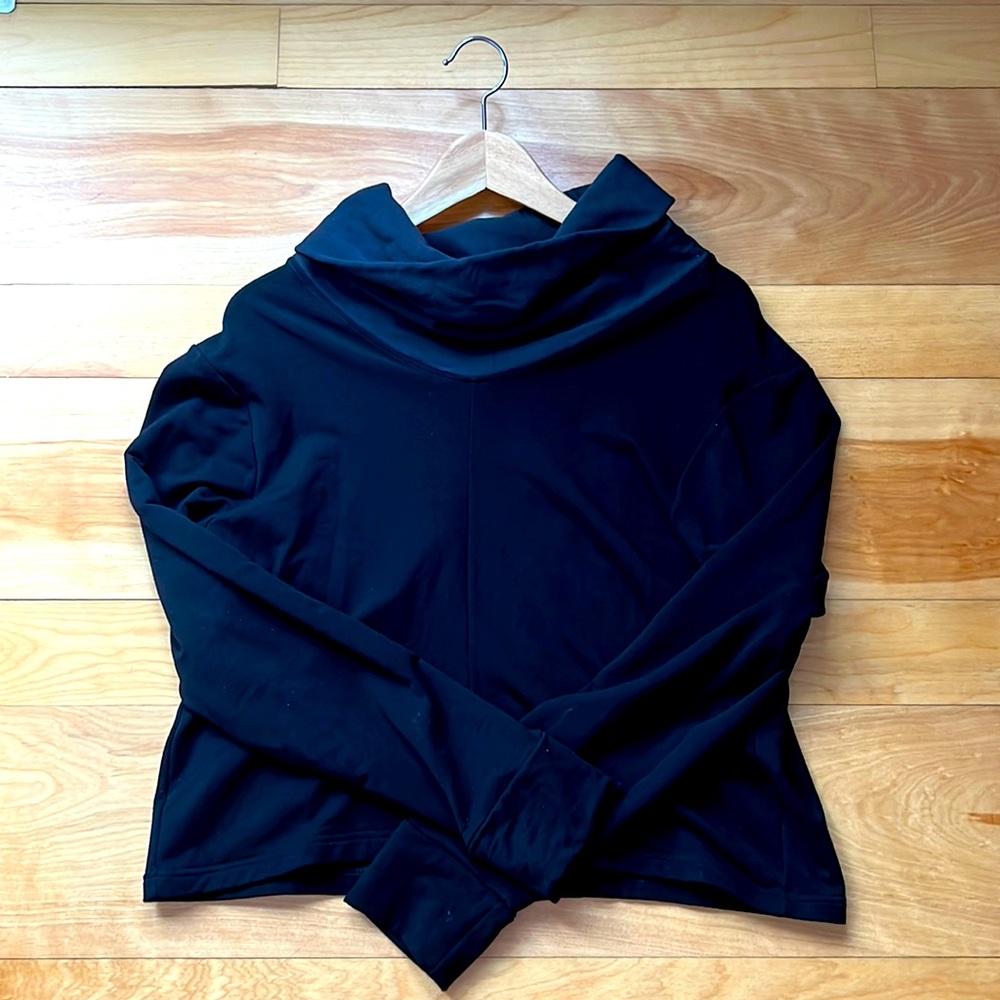 Ann Mulaire crop sweater.
